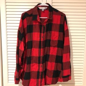 Red and black flannel